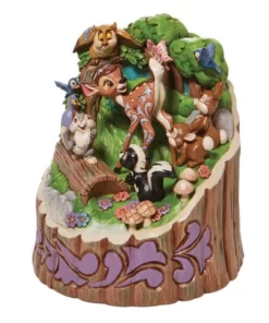 6010086 - Forest Friends (Carved by Heart Bambi Figurine) - Disney Jim Shore - Masterpieces.nl