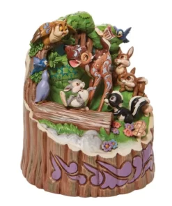 6010086 - Forest Friends (Carved by Heart Bambi Figurine) - Disney Jim Shore - Masterpieces.nl