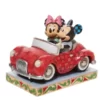 6010110 - A Lovely Drive (Mickey and Minnie Mouse in Car) - Disney Jim Shore - Masterpieces.nl