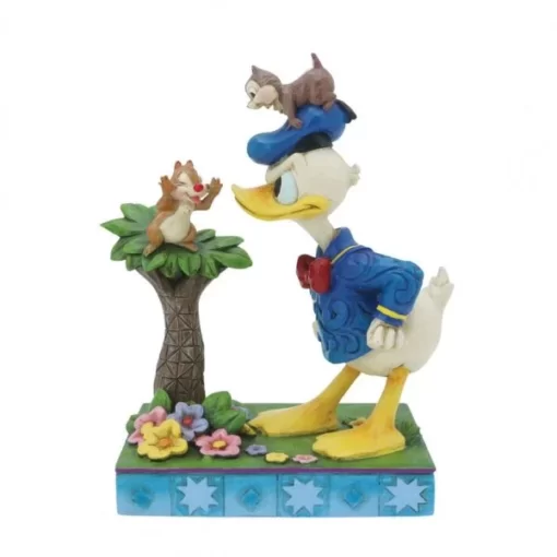 6010884 - Donald Duck and Chip n Dale Figurine - Disney Jim Shore - Masterpieces.nl