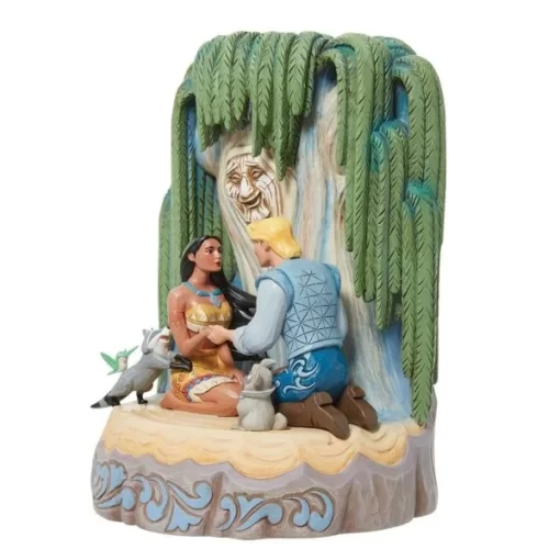 6011925 - Listen to Your Heart (Pocahontas Carved by Heart Figurine) - Disney Jim Shore - Masterpieces.nl