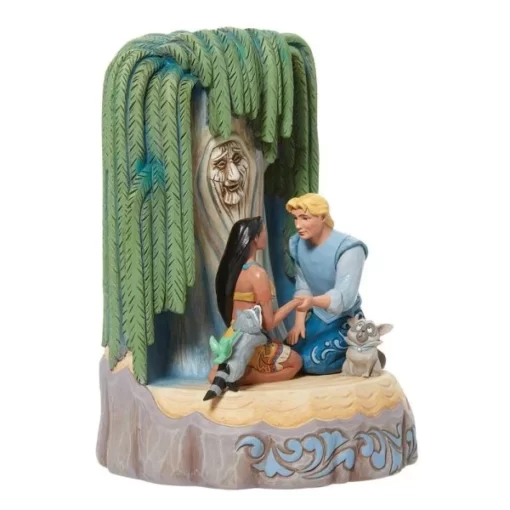 6011925 - Listen to Your Heart (Pocahontas Carved by Heart Figurine) - Disney Jim Shore - Masterpieces.nl