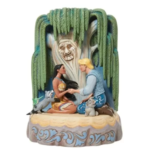 6011925 - Listen to Your Heart (Pocahontas Carved by Heart Figurine) - Disney Jim Shore - Masterpieces.nl