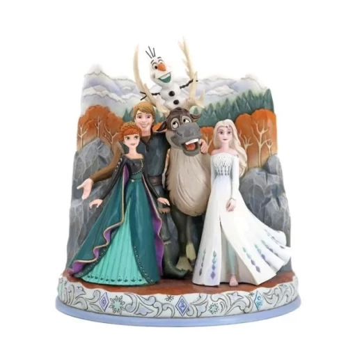 6013077 - Connected Through Love (Frozen 2 Carved by Heart Figurine) - Disney Jim Shore - Masterpieces.nl