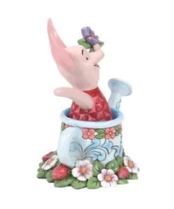 6014320 - Picked for You (Piglet in a Watering Can Figurine) - Disney Jim Shore - Masterpieces.nl