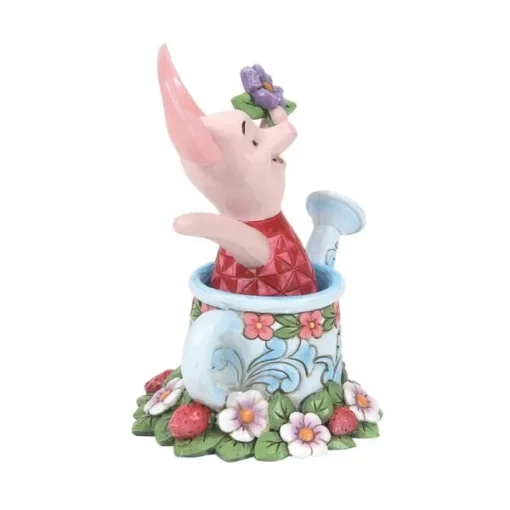 6014320 - Picked for You (Piglet in a Watering Can Figurine) - Disney Jim Shore - Masterpieces.nl