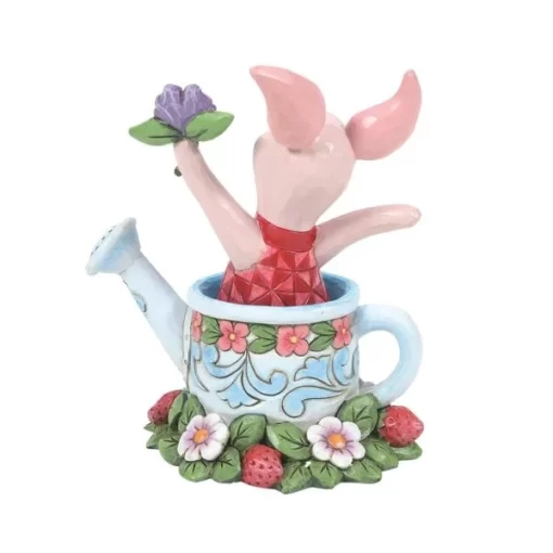 6014320 - Picked for You (Piglet in a Watering Can Figurine) - Disney Jim Shore - Masterpieces.nl