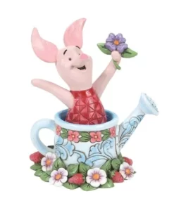 6014320 - Picked for You (Piglet in a Watering Can Figurine) - Disney Jim Shore - Masterpieces.nl