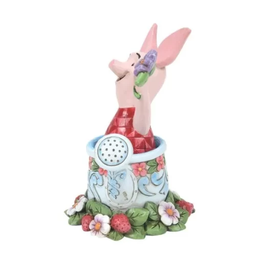 6014320 - Picked for You (Piglet in a Watering Can Figurine) - Disney Jim Shore - Masterpieces.nl